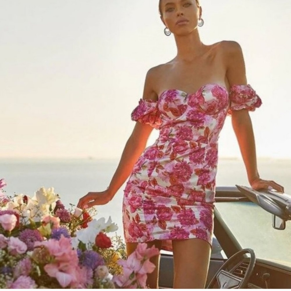 Alamor the Label- Floral Dress